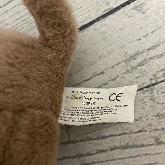 VTG 90's Disney Lady And The Tramp Plush Set Of 2 8" Tramp & 7" Lady Cute - Picture 15 of 16